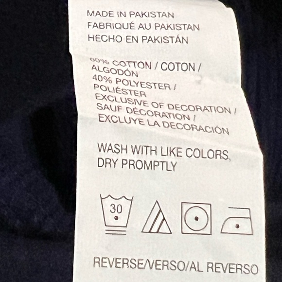 Izod 🆕 Size Medium sportswear fleece crewneck pullover - Picture 4 of 5